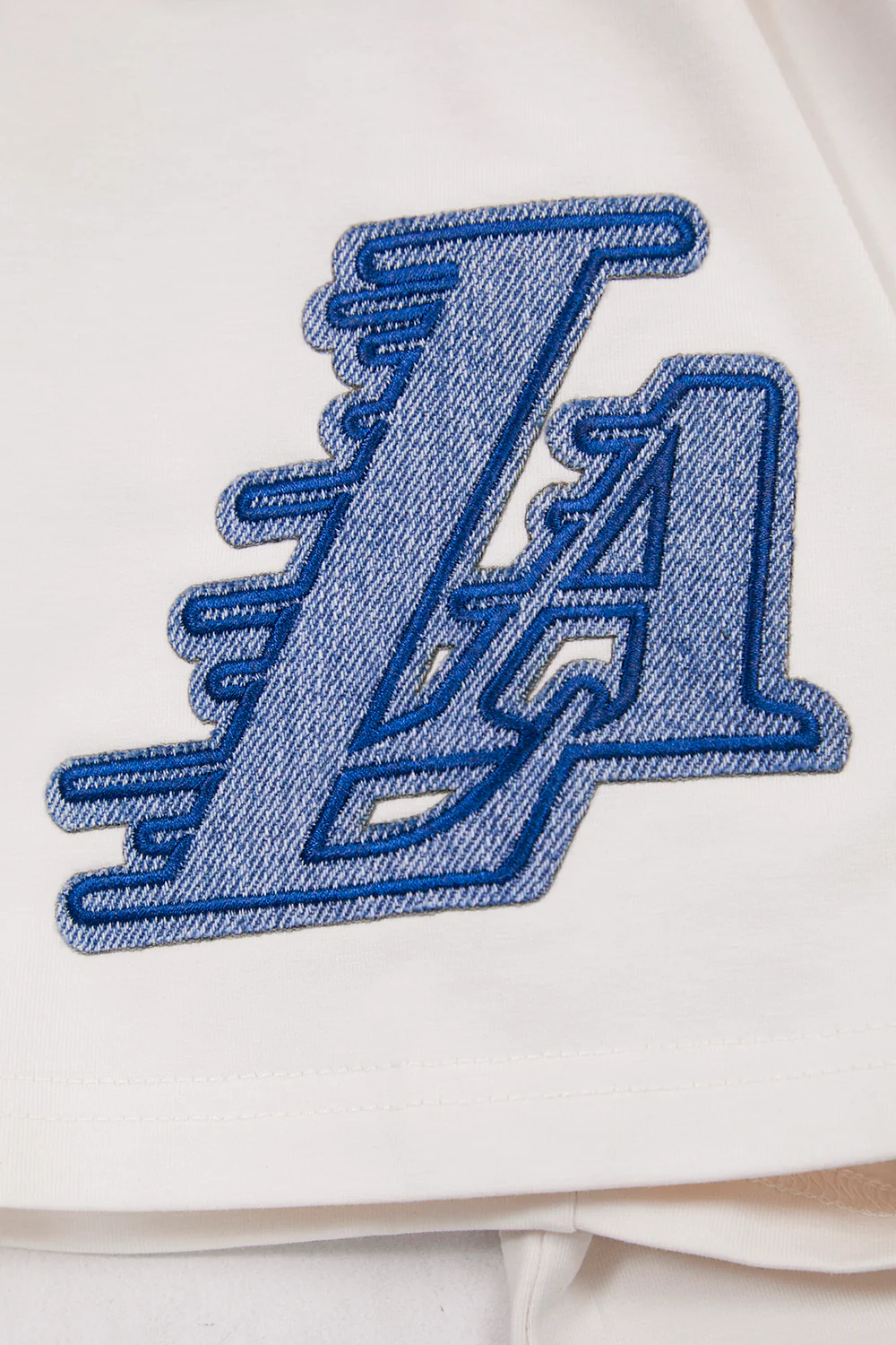 NBA LOS ANGELES LAKERS VARSITY BLUES MEN'S TEE (LINEN) - Image 6