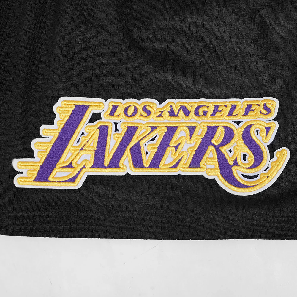 NBA LOS ANGELES LAKERS SOUVENIR MEN'S MESH SHORT (BLACK) - Image 13