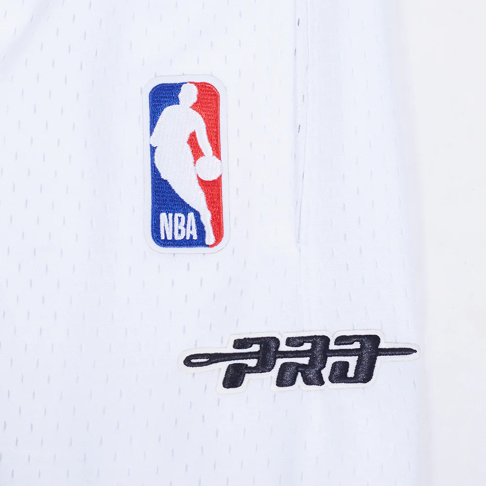 NBA LOS ANGELES LAKERS SOUVENIR MEN'S MESH SHORT (WHITE) - Image 12