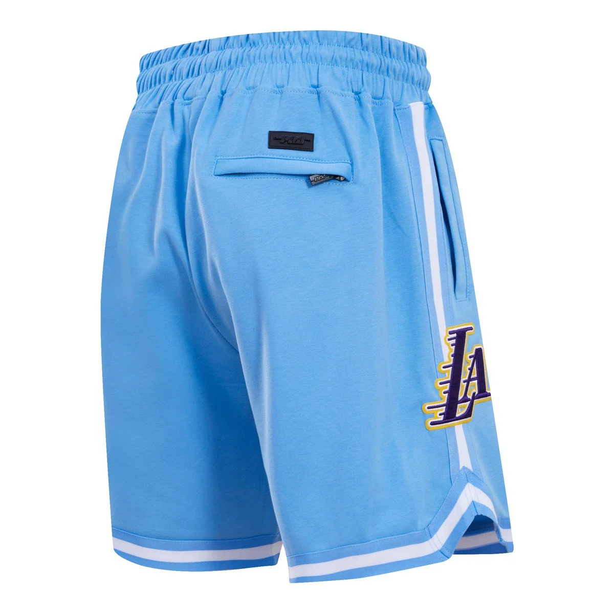 NBA LOS ANGELES LAKERS CLASSIC CHENILLE MEN'S SHORT (UNIVERSITY BLUE) - Image 5