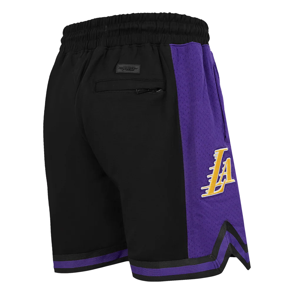 NBA LOS ANGELES LAKERS LEBRON JAMES #23 CLASSIC PNN MEN'S PRO 2.0 DK (BLACK/PURPLE) - Image 3