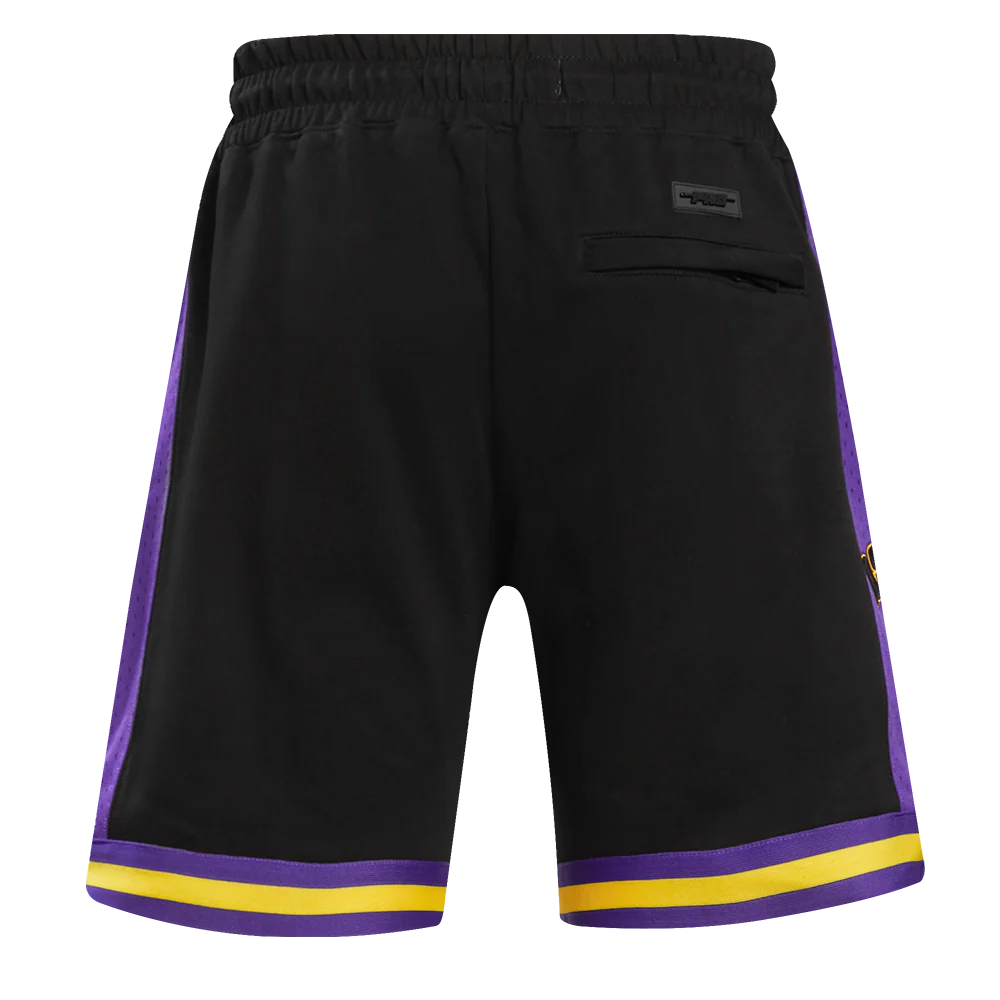 NBA LOS ANGELES LAKERS RETRO CLASSIC MEN'S 2.0 SHORT (BLACK/PURPLE/YELLOW) - Image 7