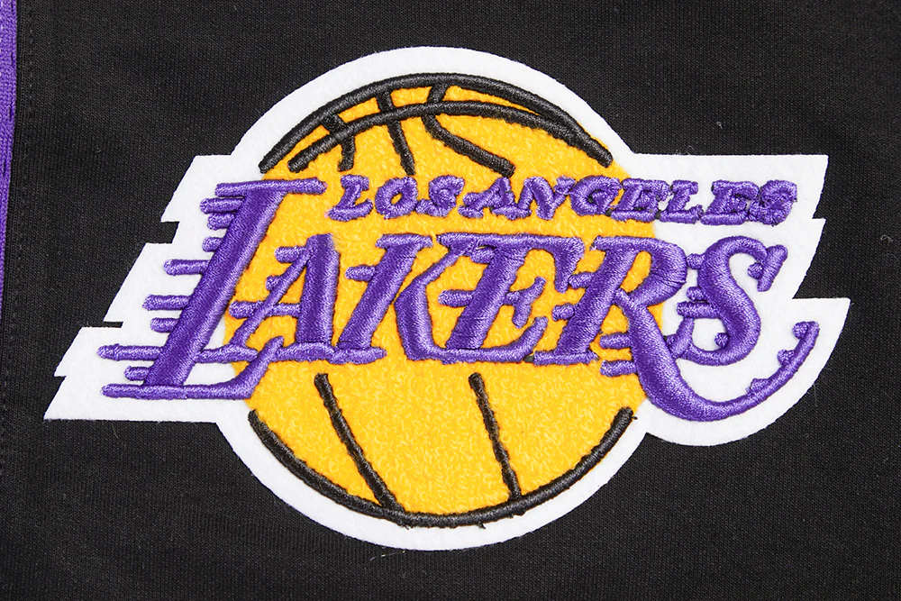 NBA LOS ANGELES LAKERS RETRO CLASSIC MEN'S 2.0 SHORT (BLACK/PURPLE/YELLOW) - Image 8