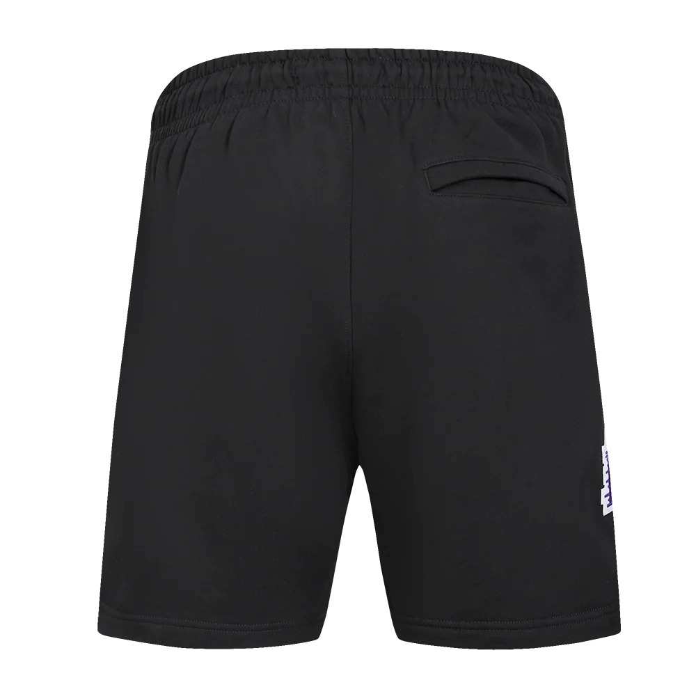 NBA LOS ANGELES LAKERS RETRO CLASSIC MEN'S SHORT (BLACK) - Image 7