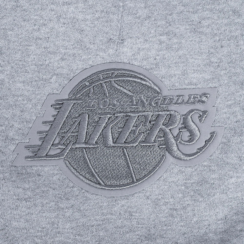 NBA LOS ANGELES LAKERS NEUTRAL MEN'S SHORT (DARK HEATHER GRAY) - Image 9