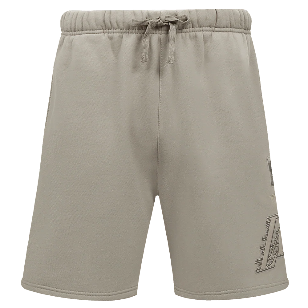 NBA LOS ANGELES LAKERS NEUTRAL MEN'S SHORT (TAUPE) - Image 5