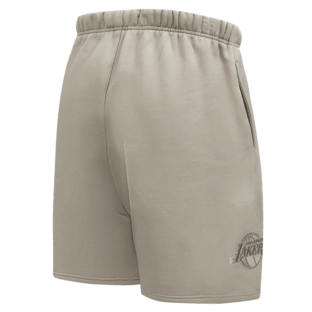 NBA LOS ANGELES LAKERS NEUTRAL MEN'S SHORT (TAUPE) - Image 6