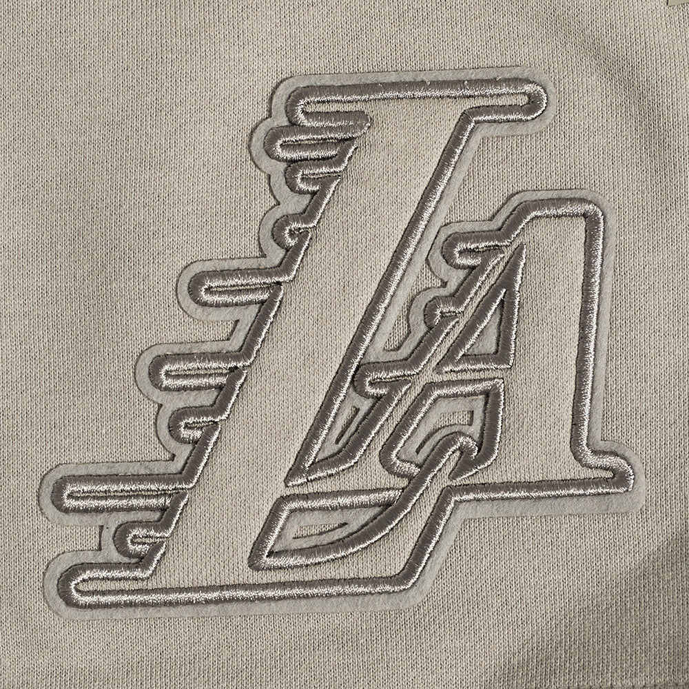 NBA LOS ANGELES LAKERS NEUTRAL MEN'S SHORT (TAUPE) - Image 8