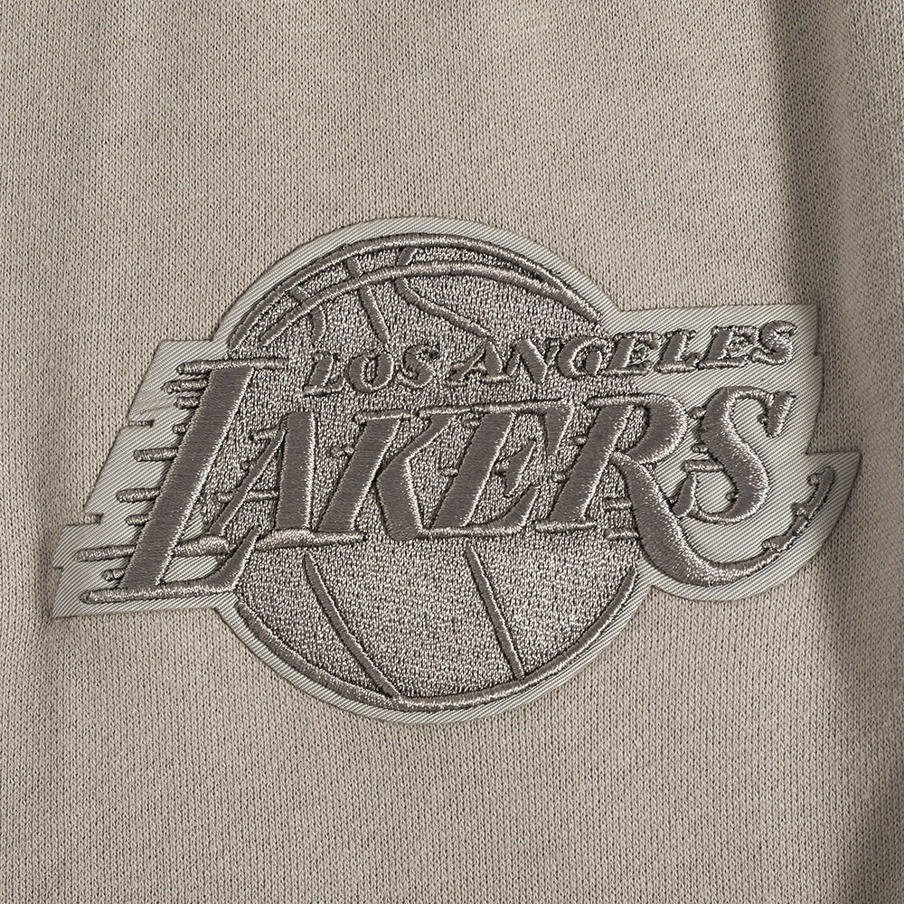 NBA LOS ANGELES LAKERS NEUTRAL MEN'S SHORT (TAUPE) - Image 9