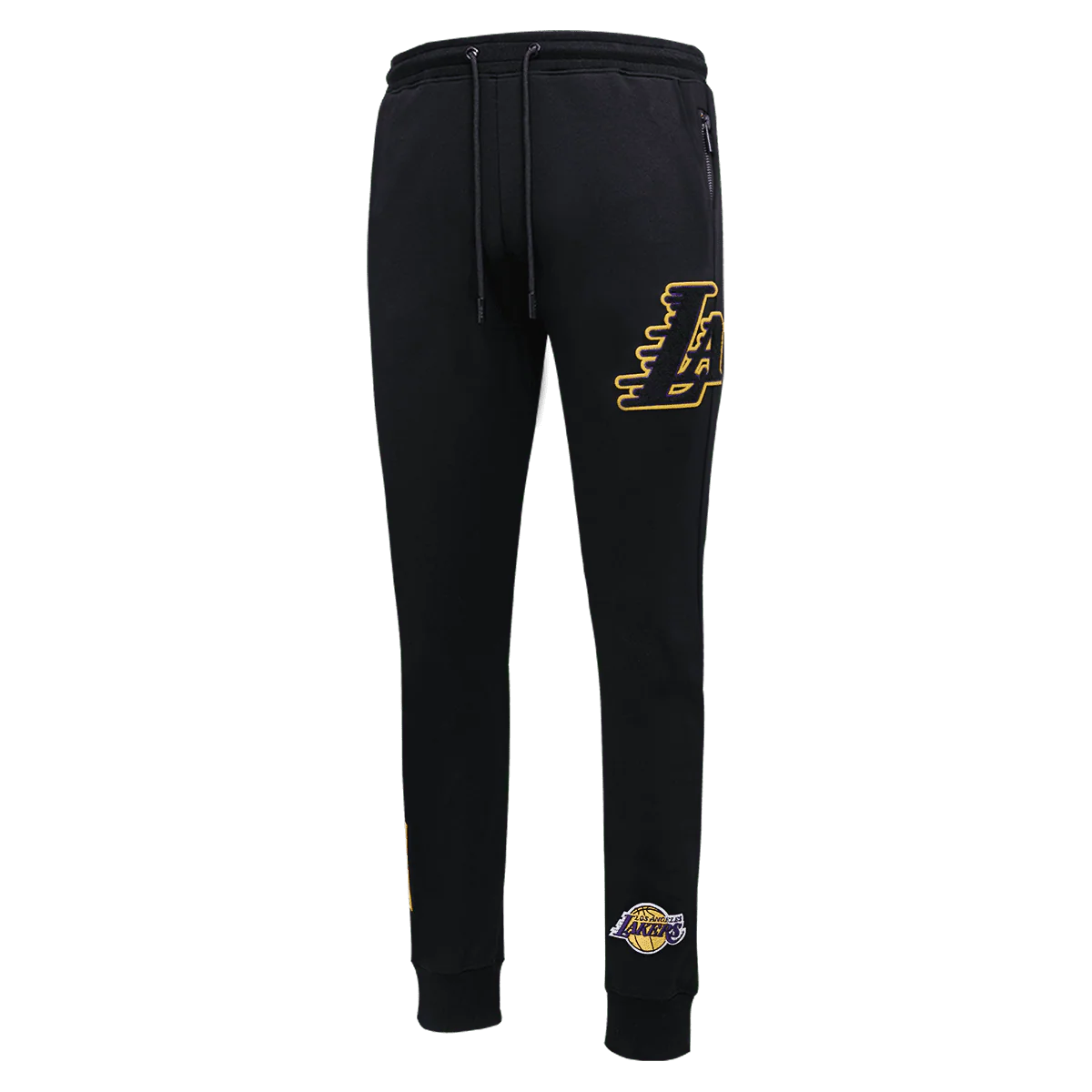 NBA LOS ANGELES LAKERS CLASSIC CHENILLE MEN'S JOGGER (BLACK)