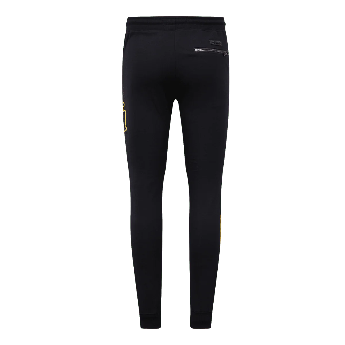 NBA LOS ANGELES LAKERS CLASSIC CHENILLE MEN'S JOGGER (BLACK) - Image 4