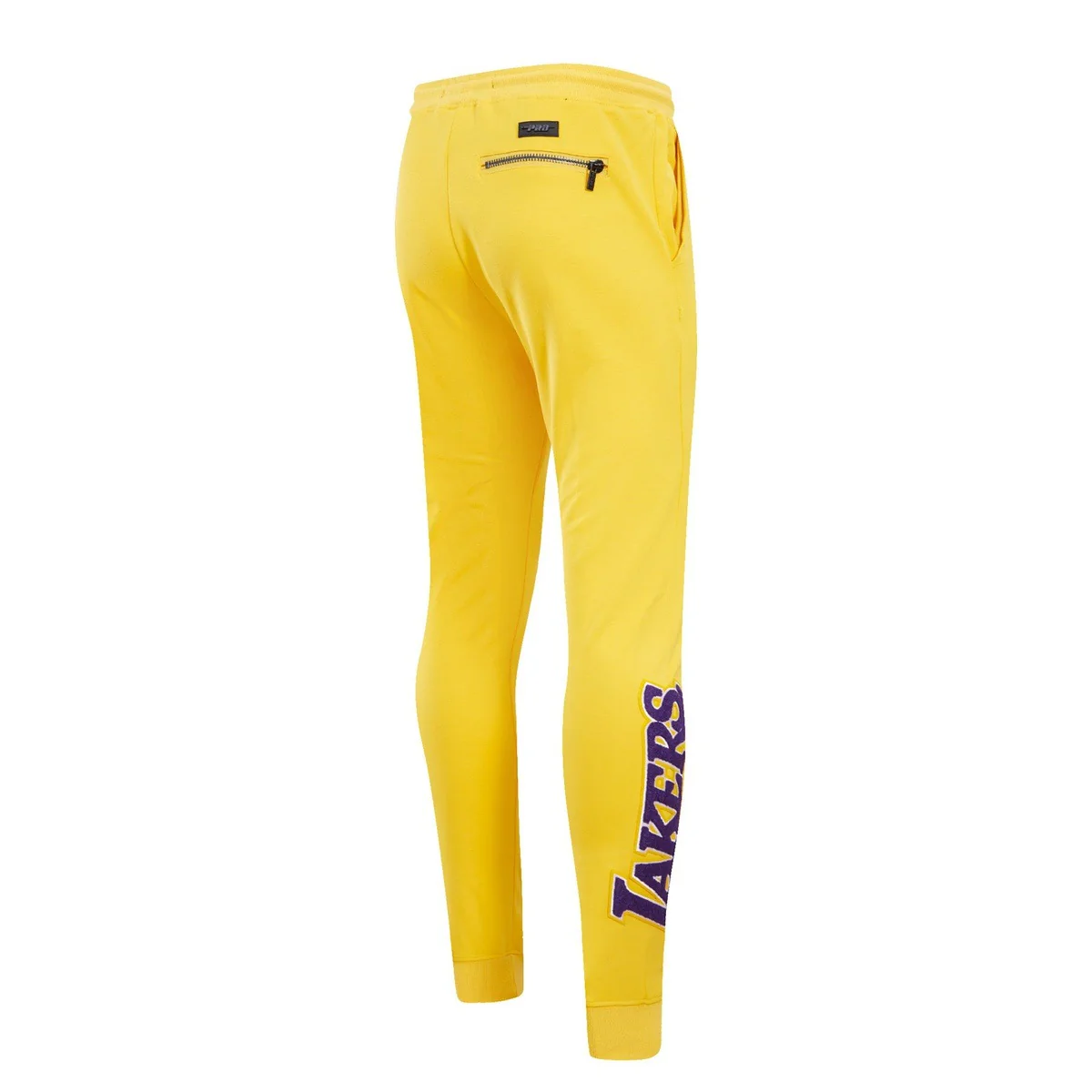 NBA LOS ANGELES LAKERS CLASSIC CHENILLE MEN'S JOGGER (YELLOW) - Image 3