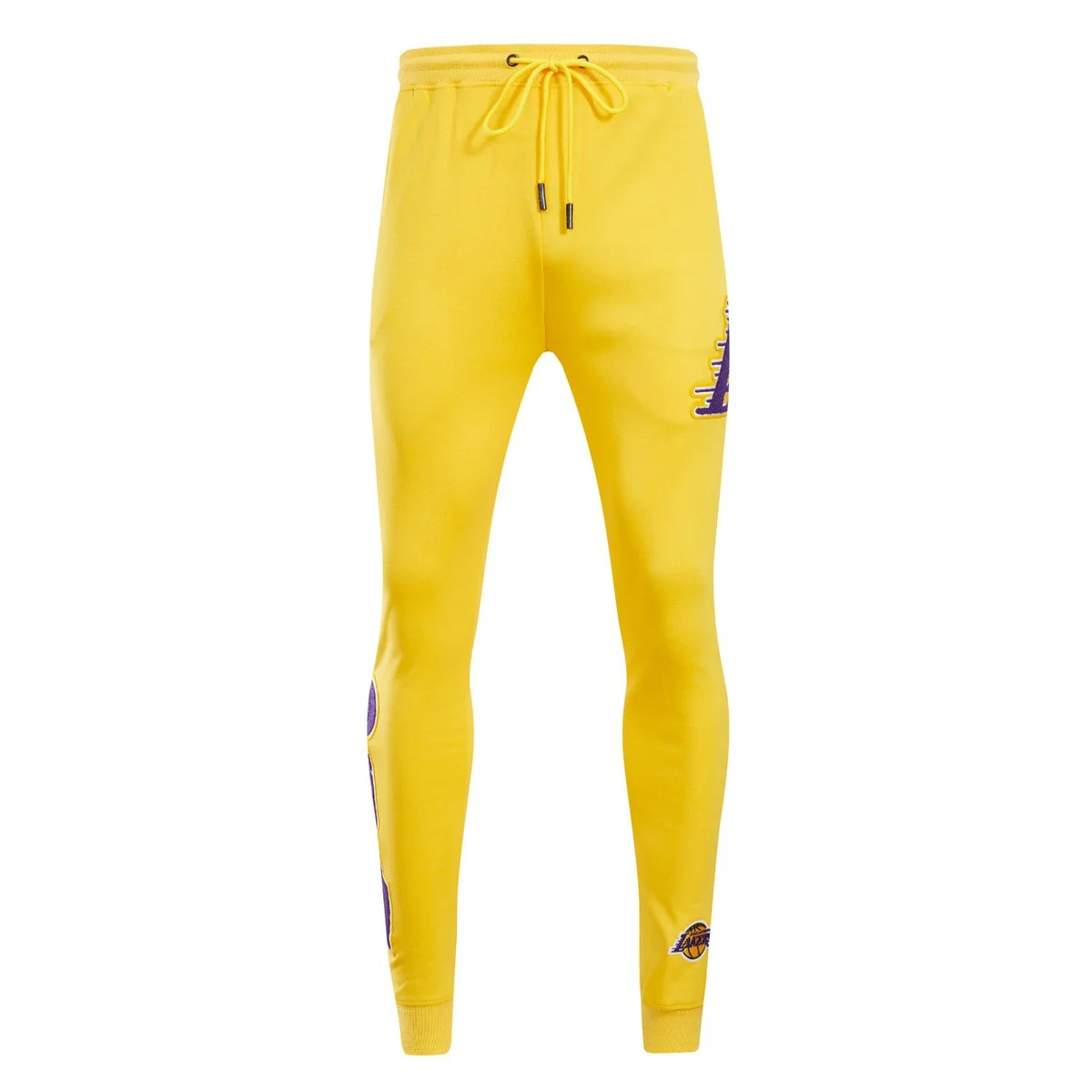 NBA LOS ANGELES LAKERS CLASSIC CHENILLE MEN'S JOGGER (YELLOW) - Image 4