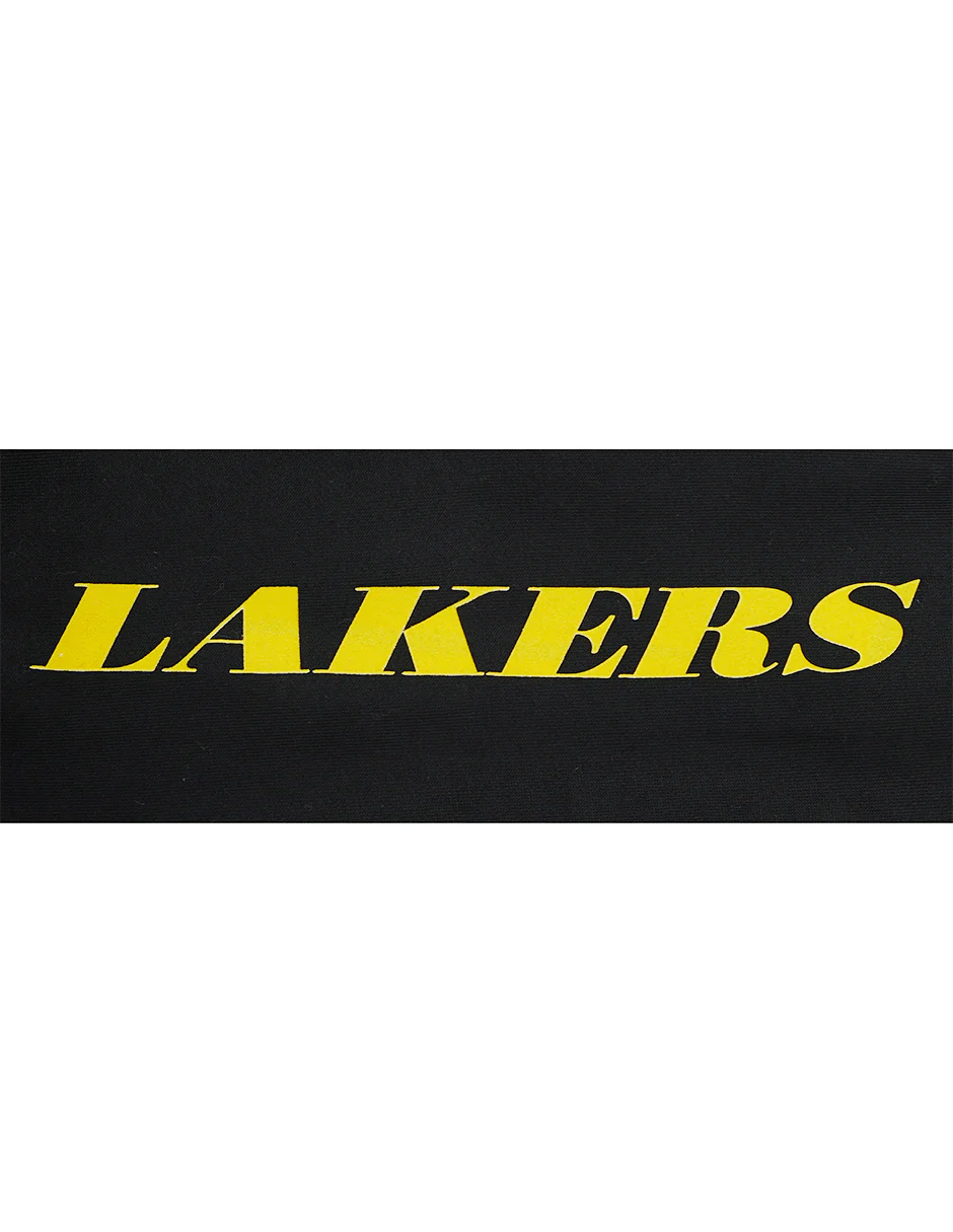 NBA LOS ANGELES LAKERS BORN FOR SPORT MEN'S FLC PO HOODIE (BLACK) - Image 7
