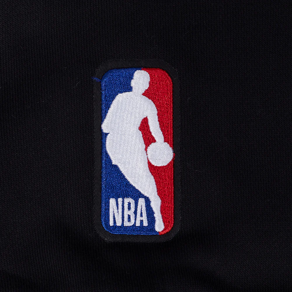 NBA LOS ANGELES LAKERS BORN FOR SPORT MEN'S FLC CREWNECK (BLACK) - Image 6