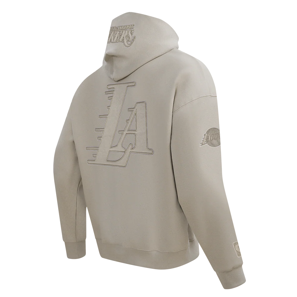 NBA LOS ANGELES LAKERS LUKA DONCIC #77 NEUTRAL PNN MEN'S DROP SHOULD (TAUPE) - Image 4