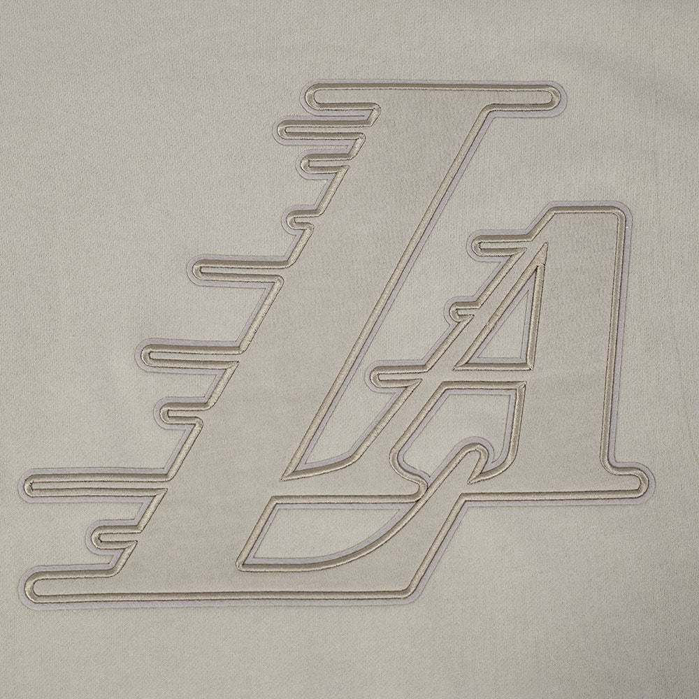 NBA LOS ANGELES LAKERS LUKA DONCIC #77 NEUTRAL PNN MEN'S DROP SHOULD (TAUPE) - Image 5