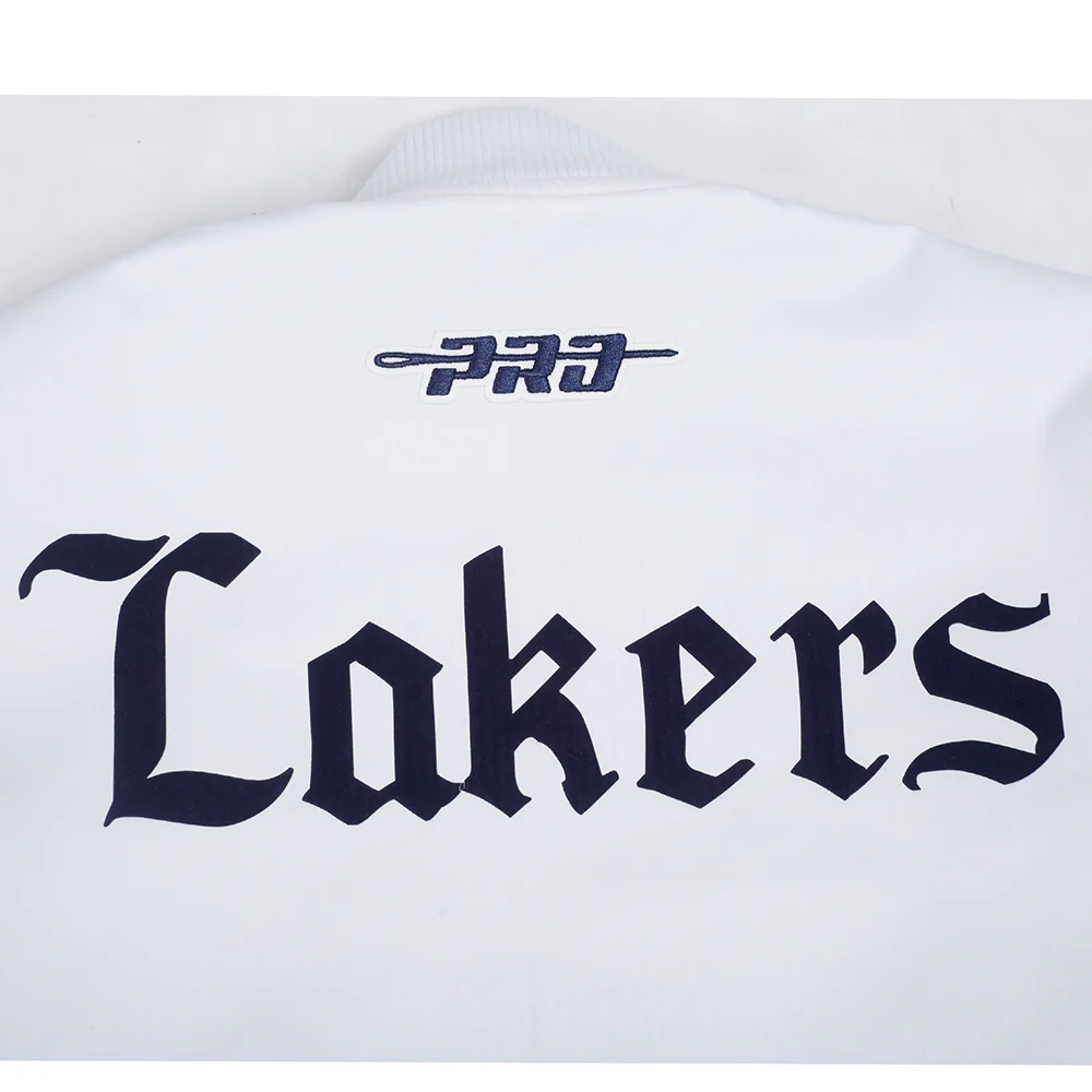 NBA LOS ANGELES LAKERS COUNTRY CLUB MEN'S SEERSUCKER JACKET (SEERSUCKER BLUE) - Image 9