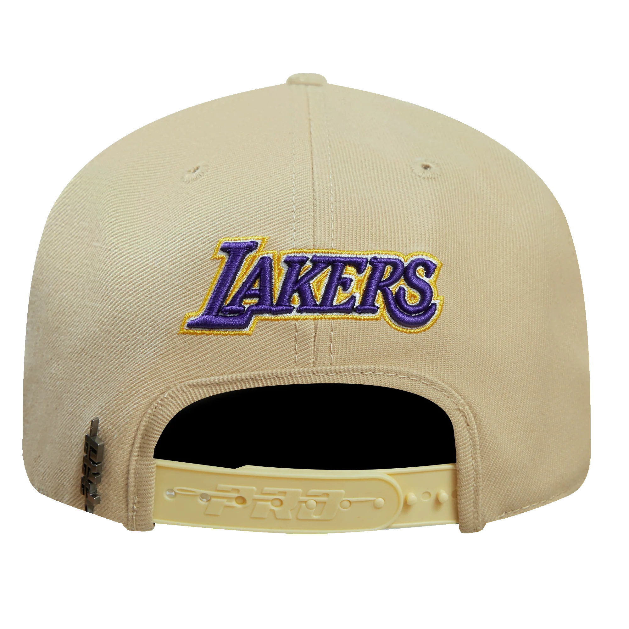 NBA LOS ANGELES LAKERS HYBRID UNISEX WOOL SNAPBACK HAT (KHAKI) - Image 3
