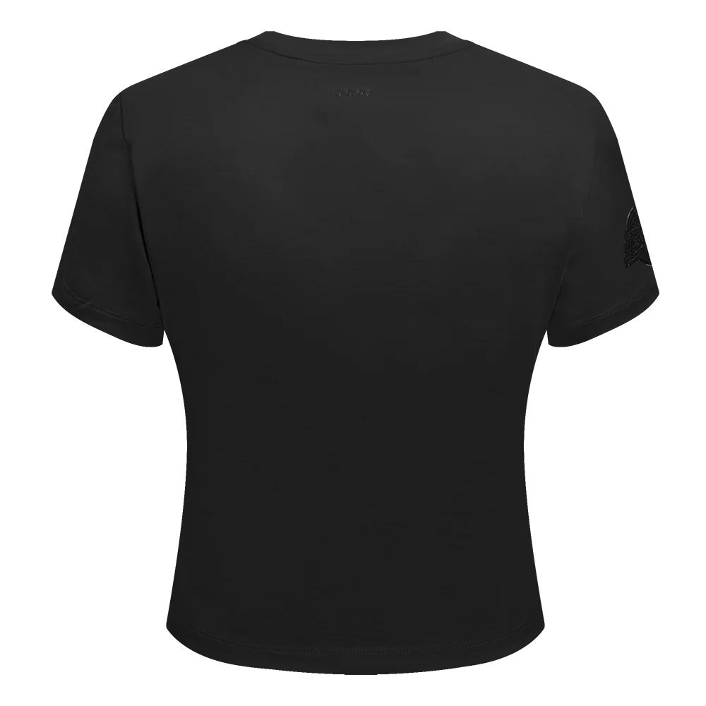 NBA LOS ANGELES LAKERS CLASSIC 3BK WOMEN'S SS SLIM FIT TEE (BLACK) - Image 5