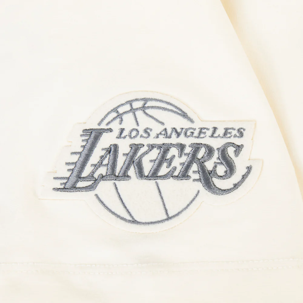 NBA LOS ANGELES LAKERS STREET TEAM WOMEN'S SJ SLIM FIT TEE (EGGSHELL) - Image 5