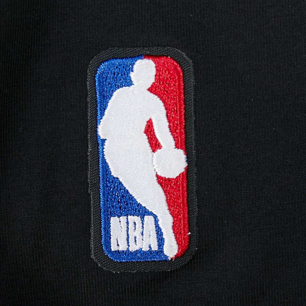 NBA LOS ANGELES LAKERS LEBRON JAMES #23 CLASSIC PNN WOMEN'S SJ BOXY TE (BLACK) - Image 9