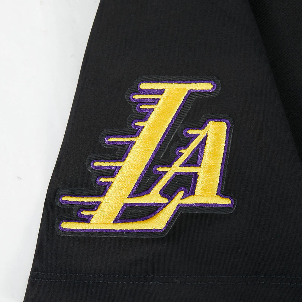 NBA LOS ANGELES LAKERS LEBRON JAMES #23 CLASSIC PNN WOMEN'S SJ SLIM FI (BLACK) - Image 10
