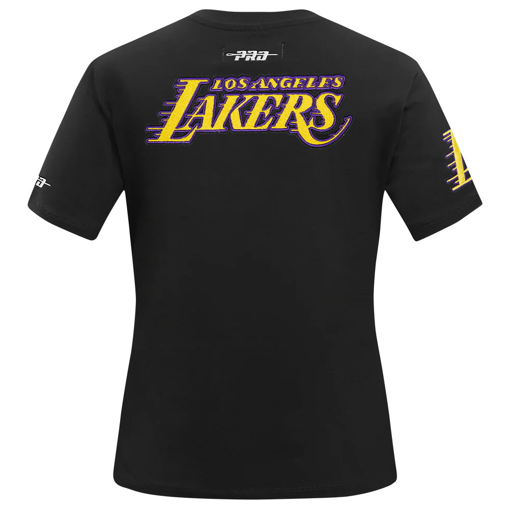 NBA LOS ANGELES LAKERS LEBRON JAMES #23 CLASSIC PNN WOMEN'S SJ SLIM FI (BLACK) - Image 5