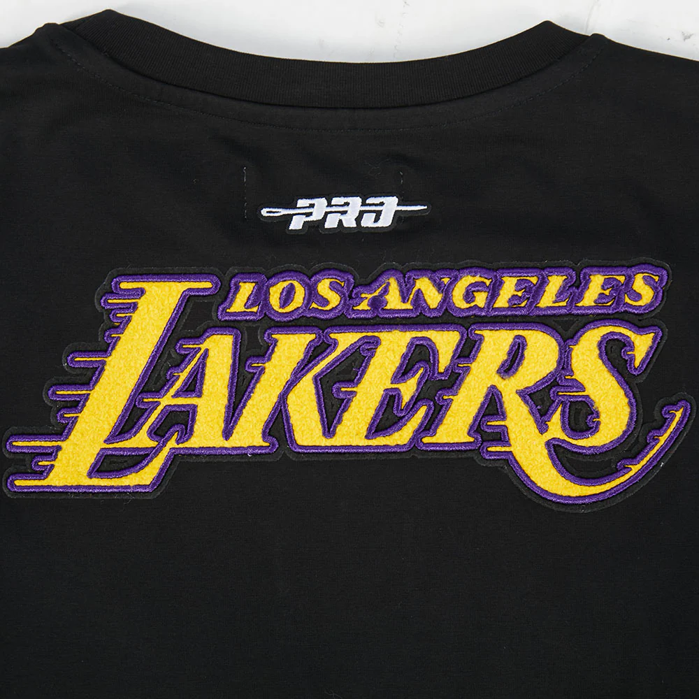 NBA LOS ANGELES LAKERS LEBRON JAMES #23 CLASSIC PNN WOMEN'S SJ SLIM FI (BLACK) - Image 7