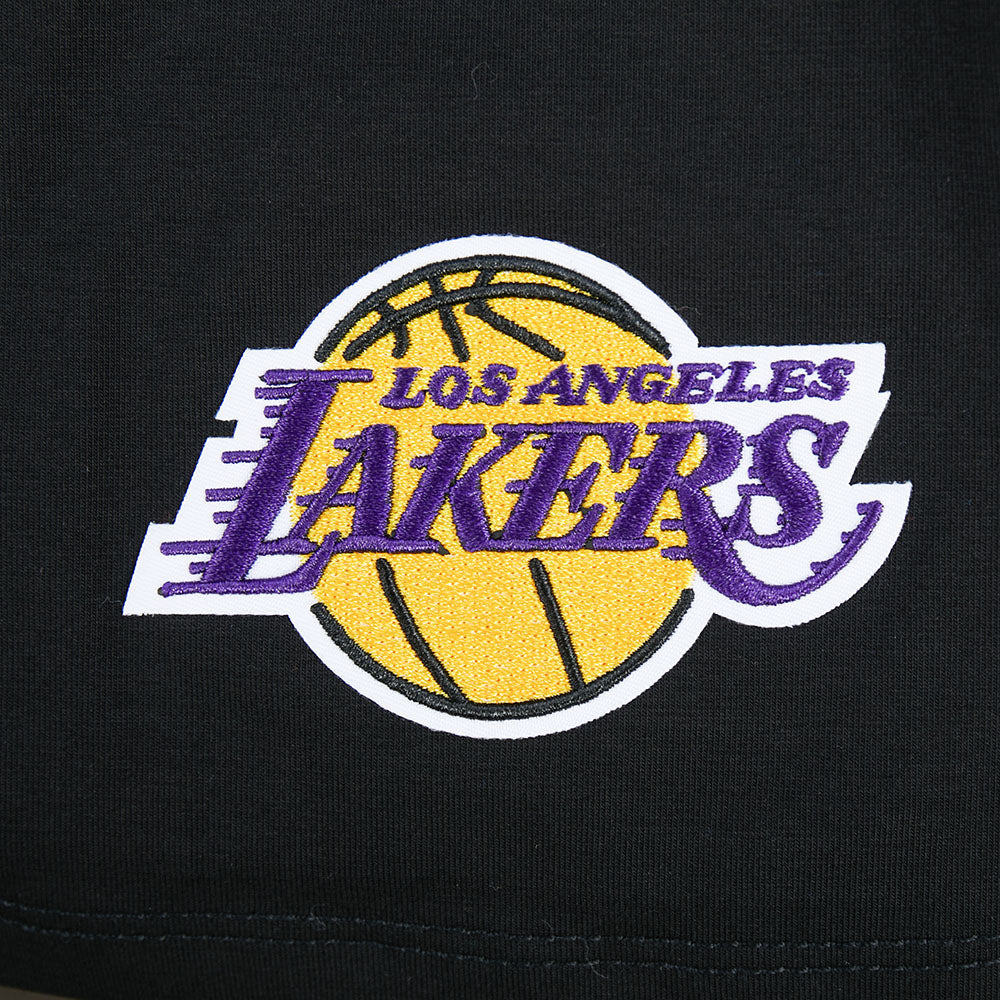 NBA LOS ANGELES LAKERS LEBRON JAMES #23 CLASSIC PNN WOMEN'S SJ SLIM FI (BLACK) - Image 8