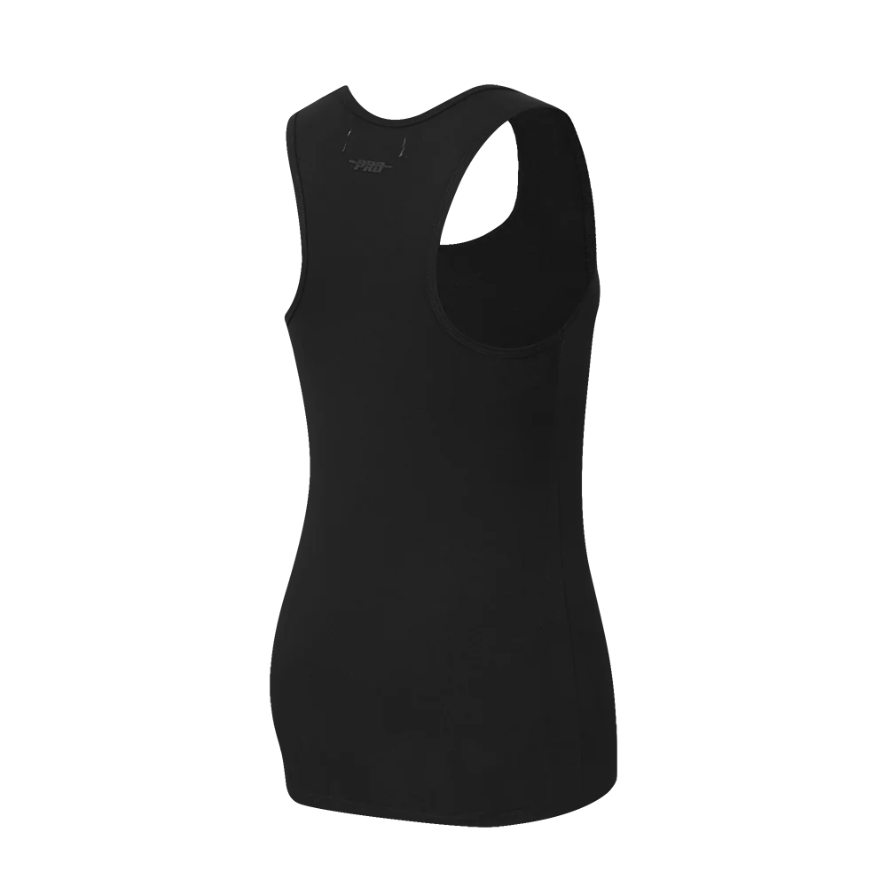 NBA LOS ANGELES LAKERS CLASSIC WOMEN'S RELAXED FIT RACERBACK (BLACK) - Image 6