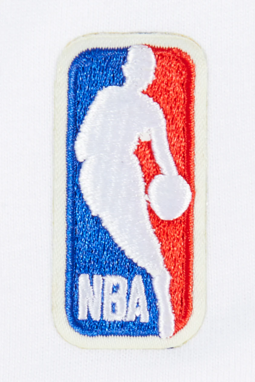 NBA LOS ANGELES LAKERS CLASSIC BIG BOYS SINGLE JERSEY TEE (WHITE) - Image 4