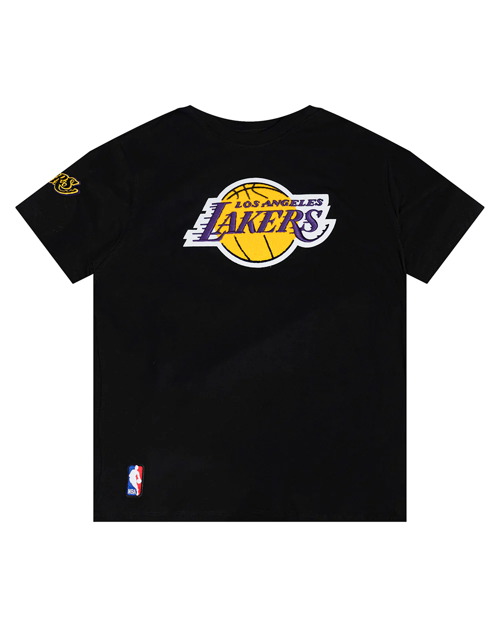 NBA LOS ANGELES LAKERS RETRO CLASSIC SINGLE JERSEY BIG BOYS SINGLE JERSEY TEE (BLACK)