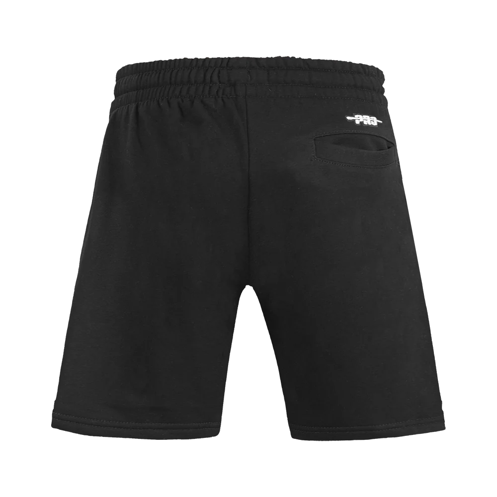 NBA LOS ANGELES LAKERS RETRO CLASSIC BIG BOY'S FLC SHORT (BLACK) - Image 4