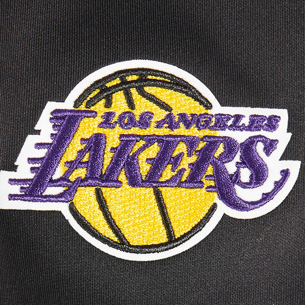 NBA LOS ANGELES LAKERS CLASSIC BIG BOY'S TRACK PANT (BLACK/PURPLE) - Image 6