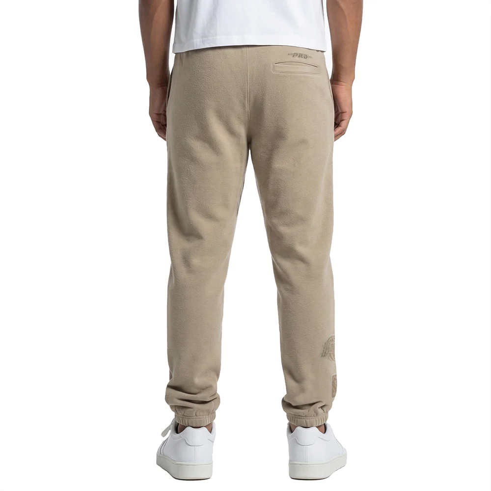 NBA LOS ANGELES LAKERS NEUTRAL BIG BOYS FLC SWEATPANT (TAUPE) - Image 2