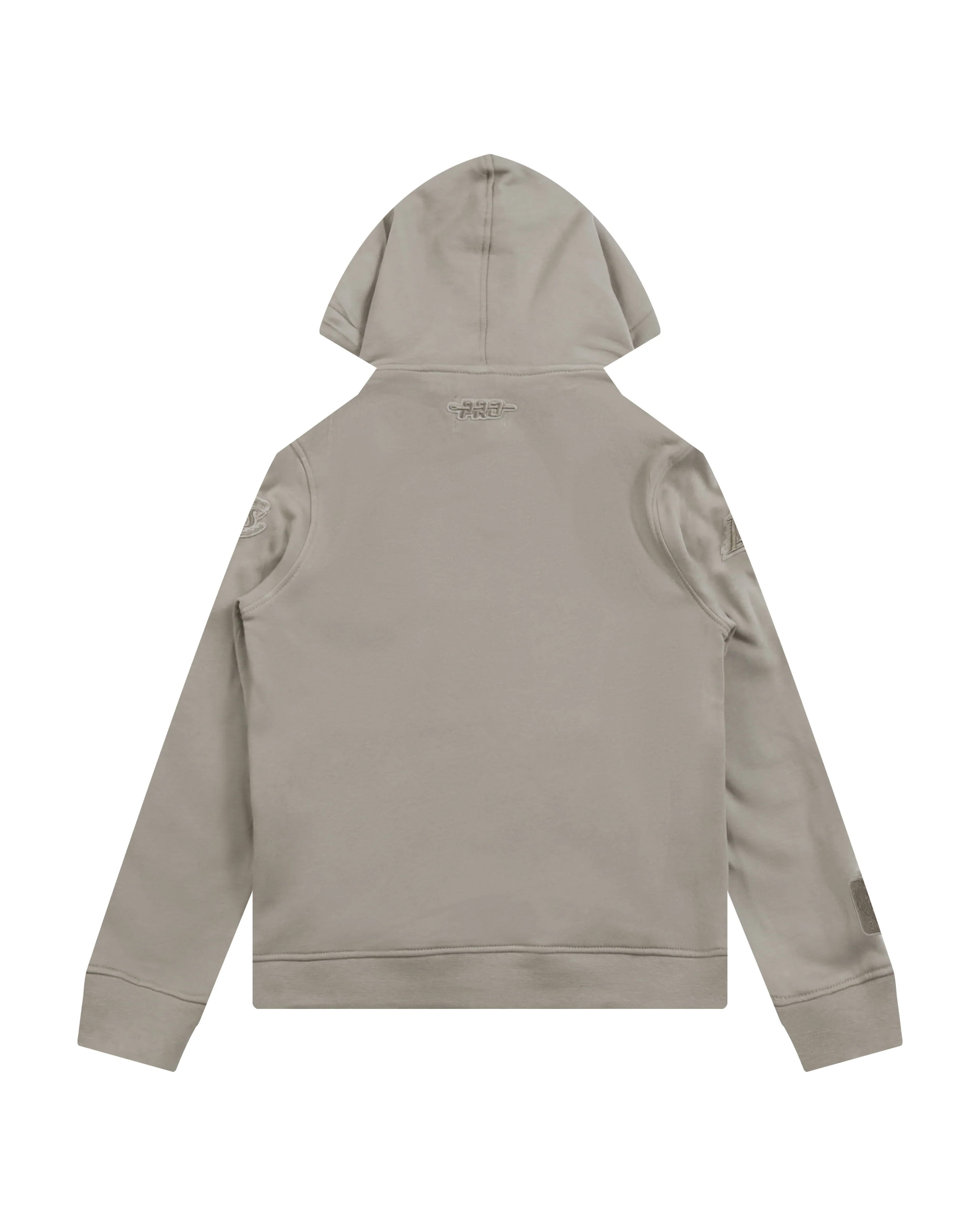 NBA LOS ANGELES LAKERS NEUTRAL BIG BOYS FLEECE PULLOVER HOODIE (TAUPE) - Image 2