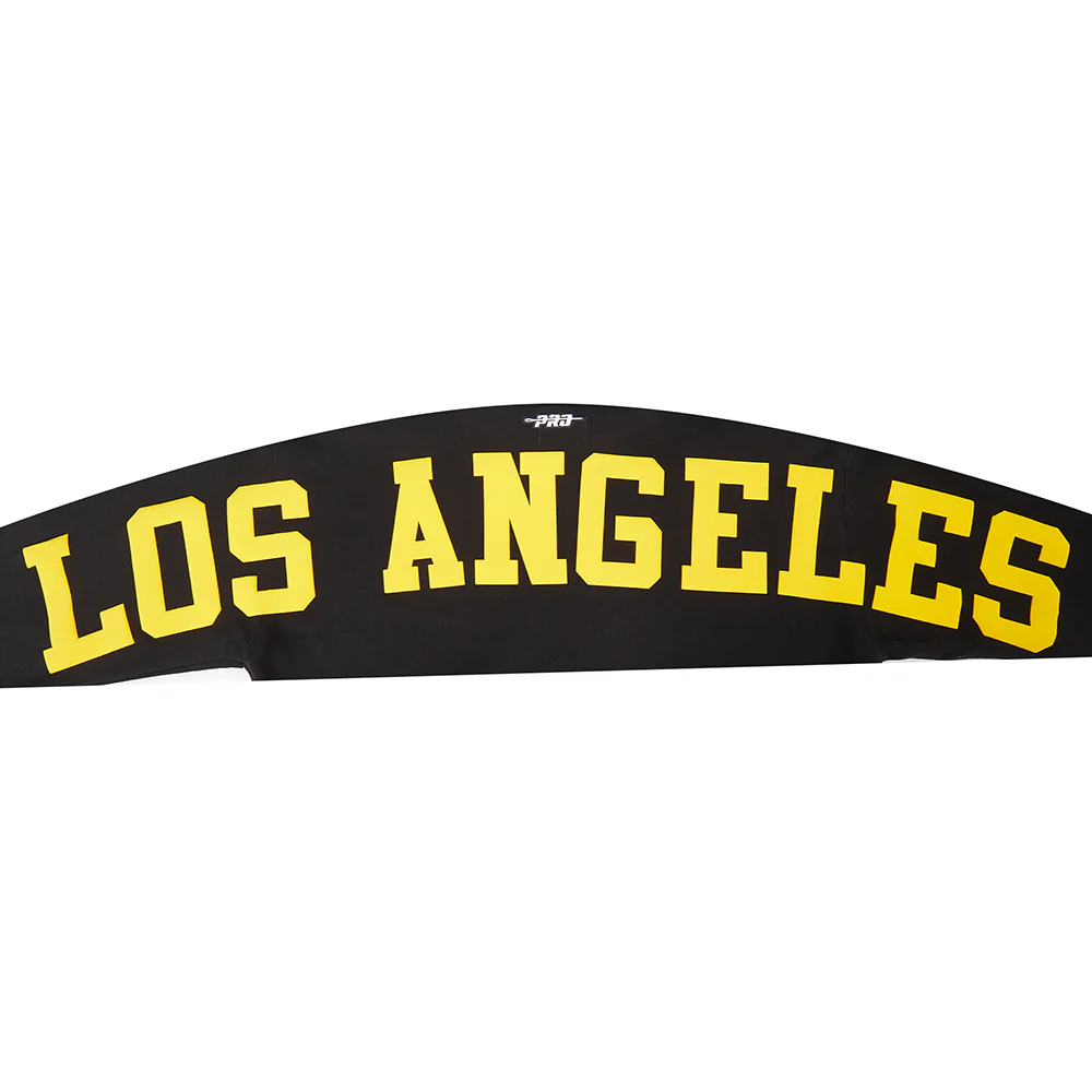 LOS ANGELES LAKERS WINGSPAN BIG BOY'S DROP SHOULDER FLC PO HOODIE (BLACK) - Image 5