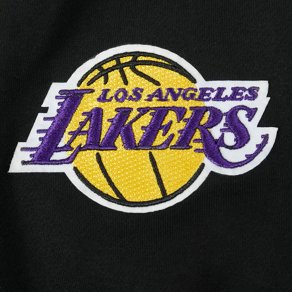 NBA LOS ANGELES LAKERS LUKA DONCIC #77 CLASSIC PNN BIG BOY'S FLEECE PO (BLACK) - Image 6