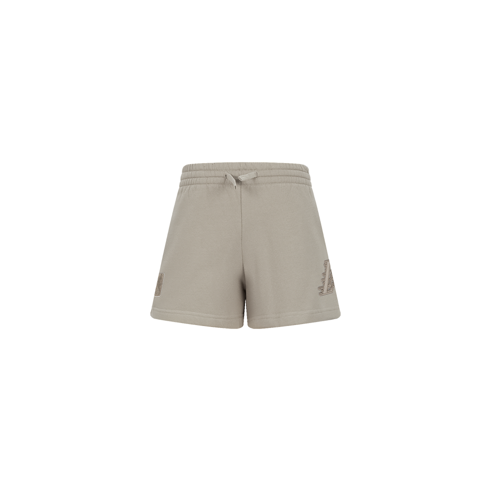 NBA LOS ANGELES LAKERS NEUTRAL BIG GIRLS FLC SHORT (TAUPE) - Image 2