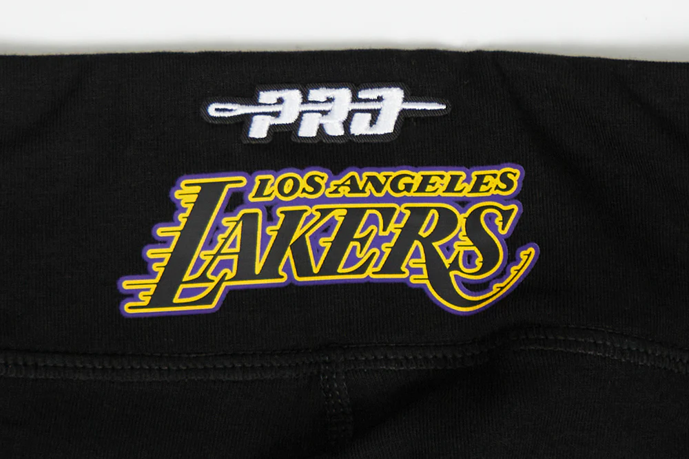 NBA LOS ANGELES LAKERS CLASSIC BIG GIRLS LEGGING (BLACK) - Image 9