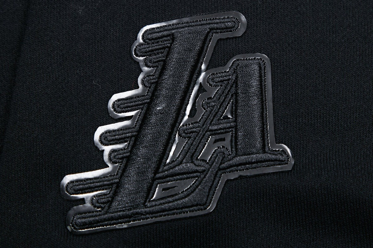 NBA LOS ANGELES LAKERS TRIPLE BLACK WOMEN'S CREWNECK (TRIPLE BLACK) - Image 2