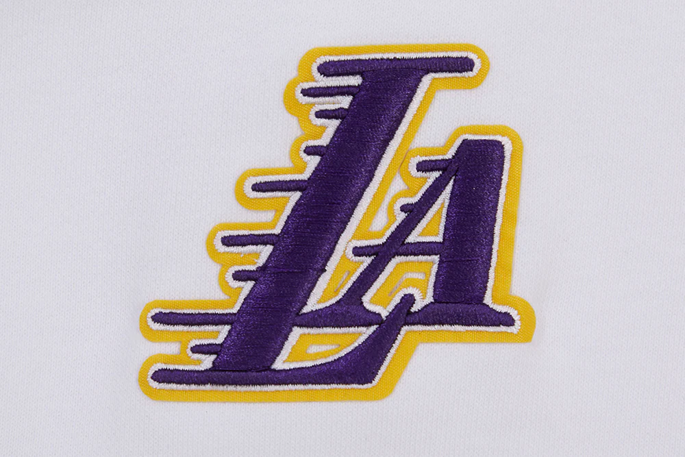 NBA LOS ANGELES LAKERS CLASSIC WOMEN'S CREWNECK (WHITE) - Image 7