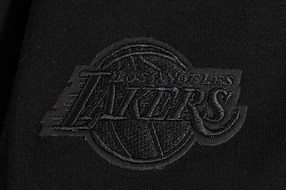 NBA LOS ANGELES LAKERS NEUTRAL WOMEN'S CREWNECK (BLACK) - Image 8