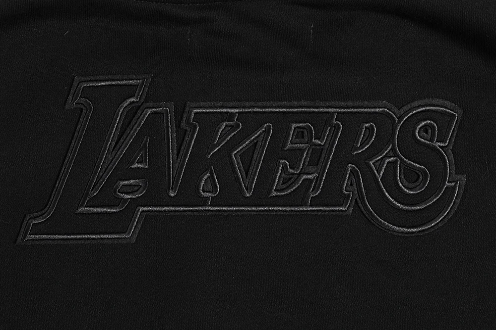 NBA LOS ANGELES LAKERS NEUTRAL WOMEN'S CREWNECK (BLACK) - Image 9