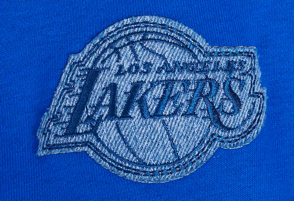 NBA LOS ANGELES LAKERS VARSITY BLUES WOMEN'S CREWNECK (ROYAL BLUE) - Image 6