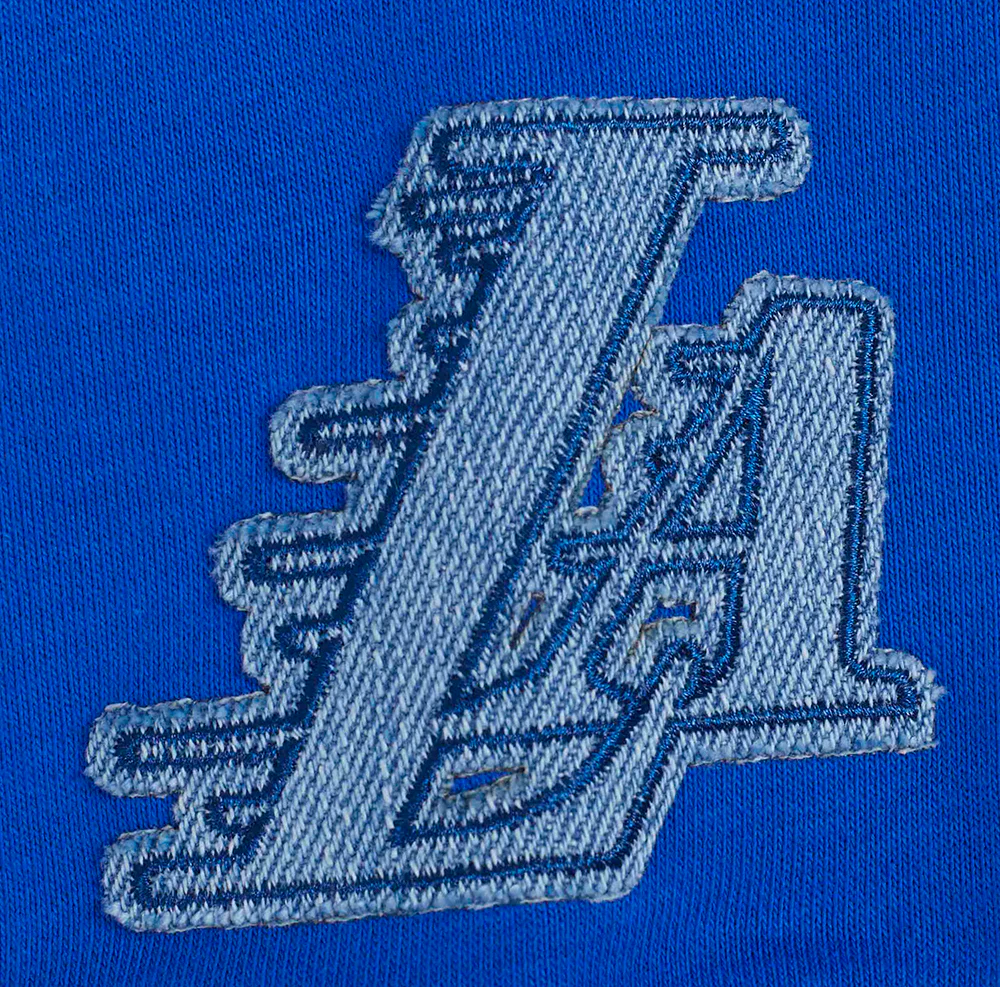 NBA LOS ANGELES LAKERS VARSITY BLUES WOMEN'S CREWNECK (ROYAL BLUE) - Image 7