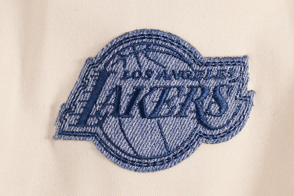 NBA LOS ANGELES LAKERS VARSITY BLUES WOMEN'S CREWNECK (LINEN) - Image 7
