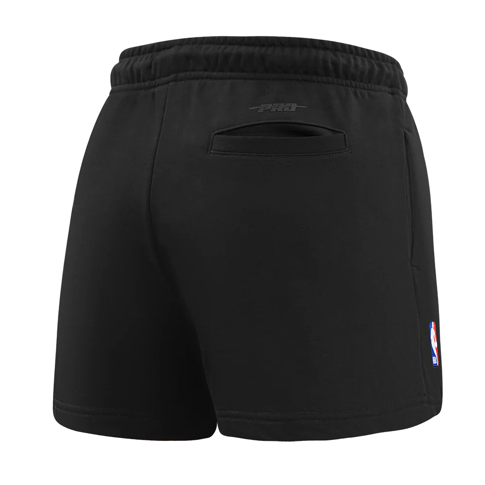 NBA LOS ANGELES LAKERS CLASSIC WOMEN'S SHORT (BLACK) - Image 3