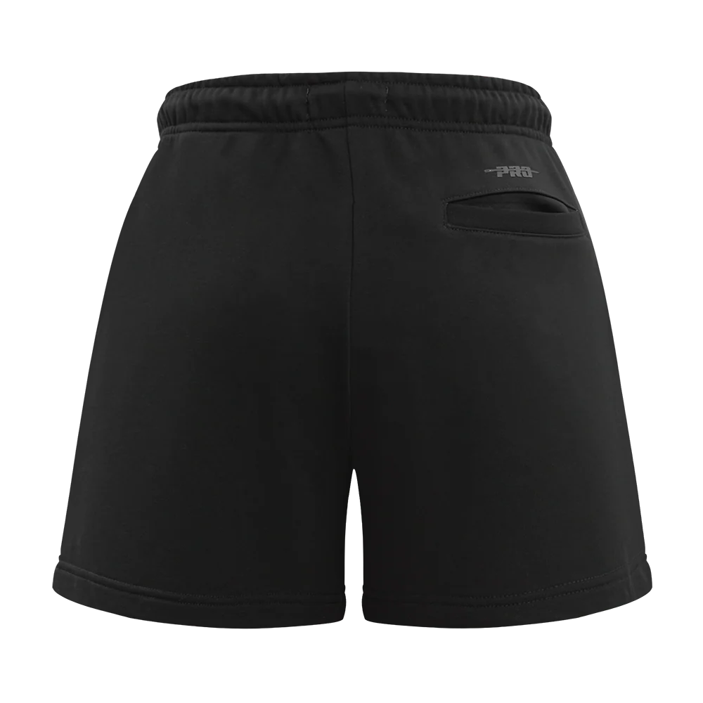 NBA LOS ANGELES LAKERS CLASSIC WOMEN'S SHORT (BLACK) - Image 4